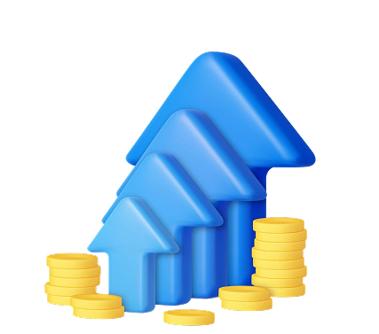 Financial Growth Illustration